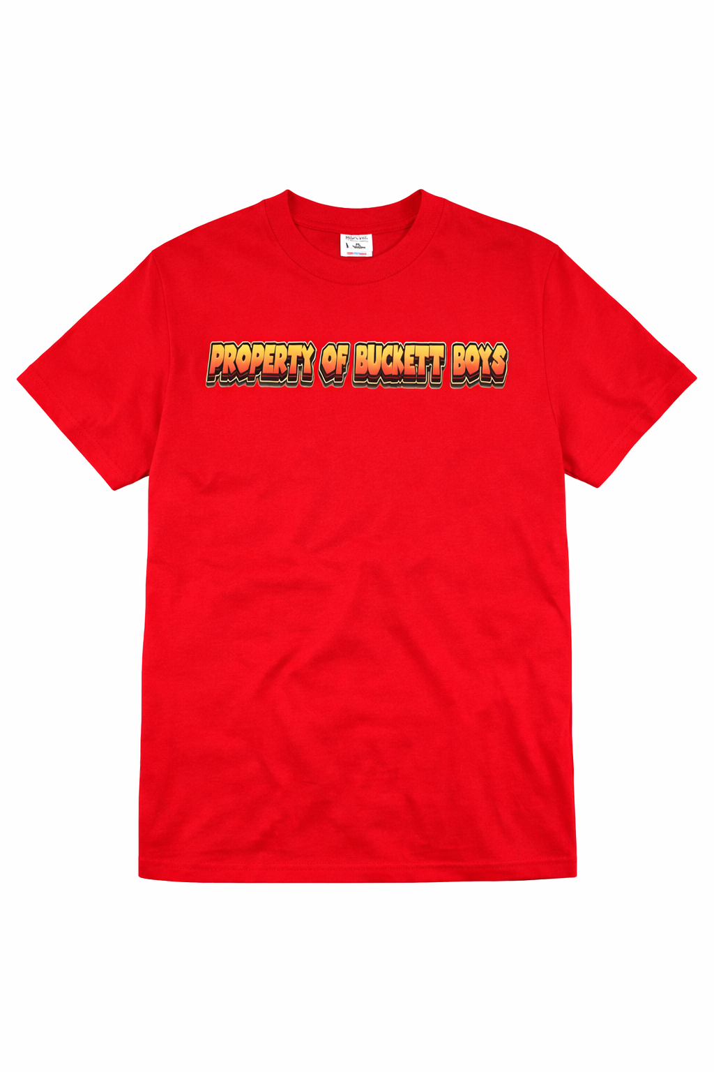 Property of Buckett Boys Tee — Red