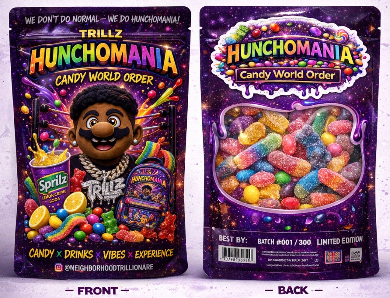 SOLD OUT! TRILLZ Candy Pack™ — Hunchomania Edition