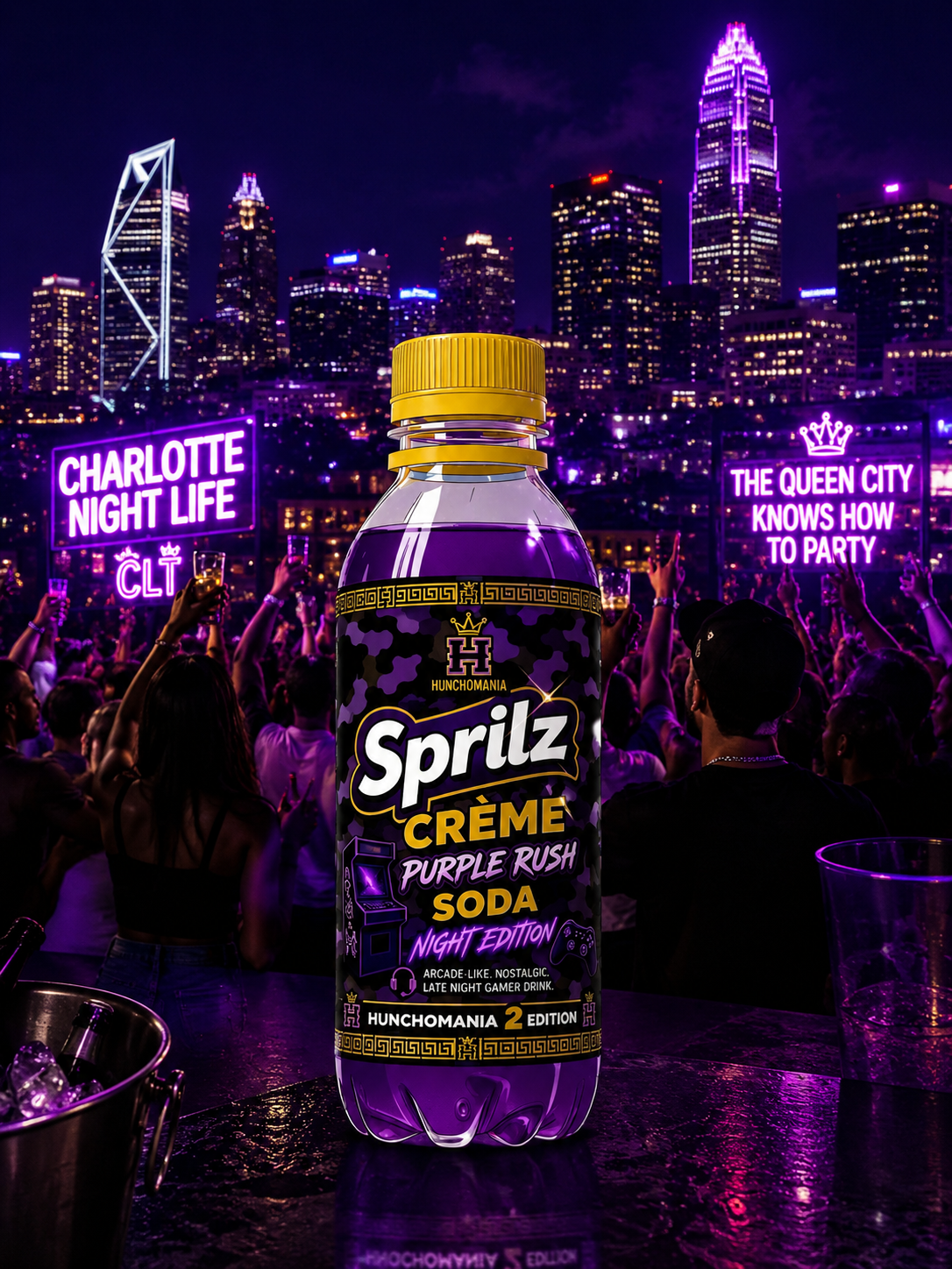 SPRILZ® - PURPLE RUSH NIGHT EDITION
